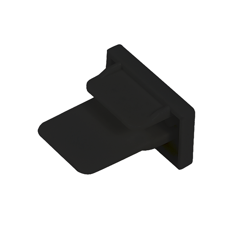 1-FASE RAIL EIND KAP - ZWART - Outledtl.nl