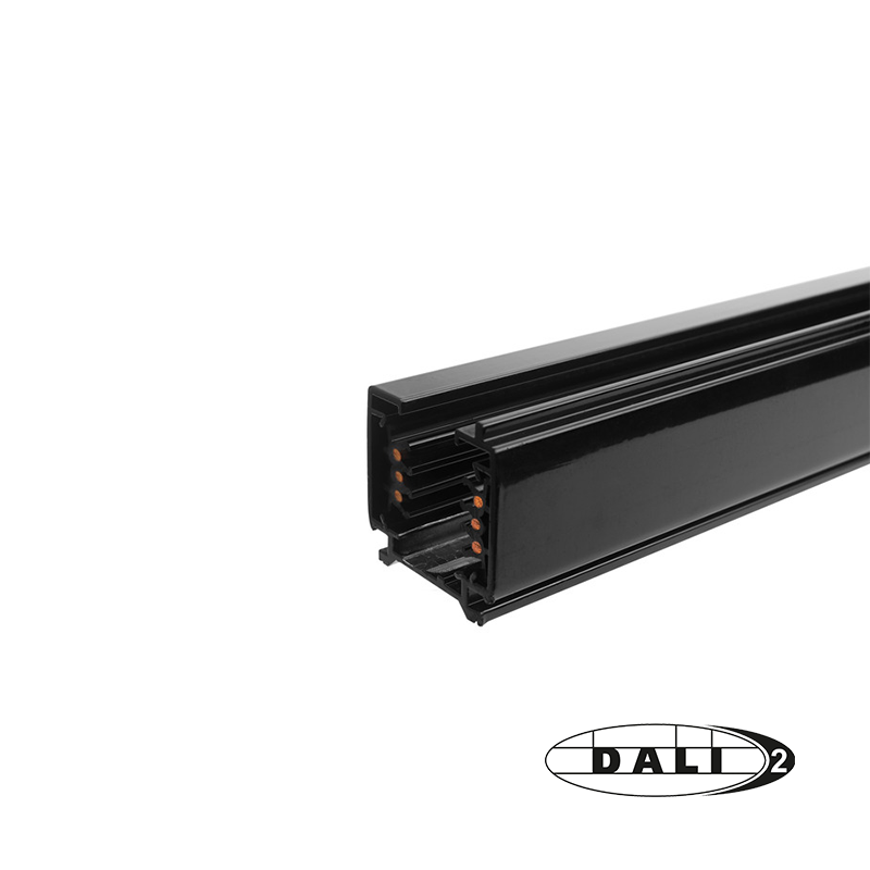 DALI 3-fase rail 200cm rail zwart