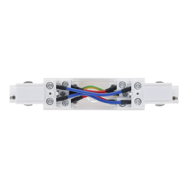 Inbouw 3-fase I-vorm connector wit