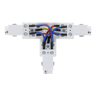Inbouw 3-fase T-vorm connector right-2 wit