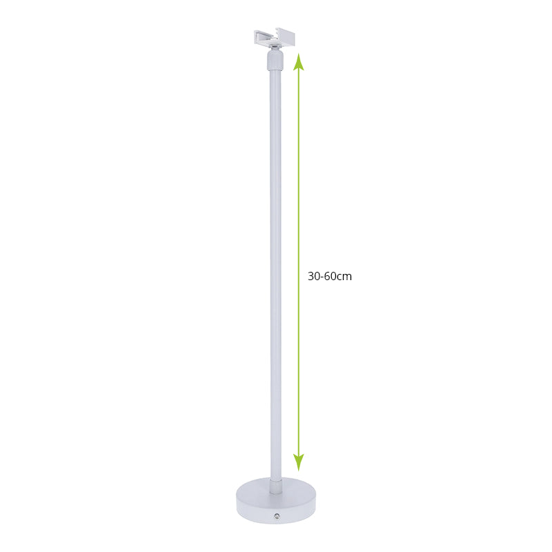 Spanningsrail ophangsysteem draadeind 30cm/60cm wit – afbeelding 7