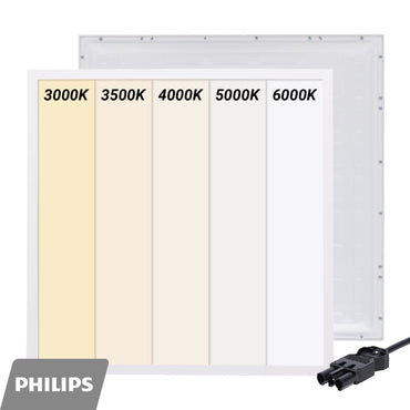 Back-lit LED paneel Europa 60x60 cm 30 W – afbeelding 2