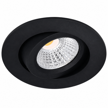Led inbouwspot Aristos Zwart - Dimbaar - Zonder driver - Direct op de 230V