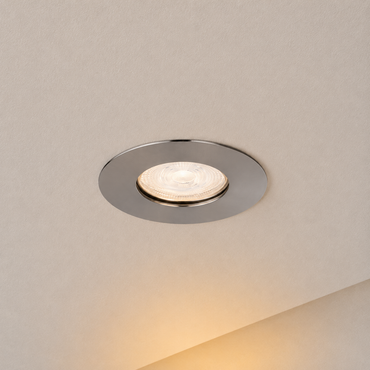 Dimbare IP65 LED inbouwspot - Baris- RVS - Brandwerend
