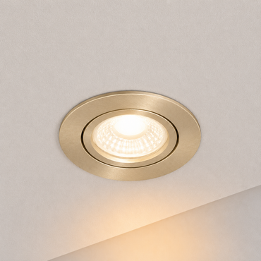 LED Inbouwspot | IP65 | 5W/7W | CCT Switch en Dim2warm | Goud