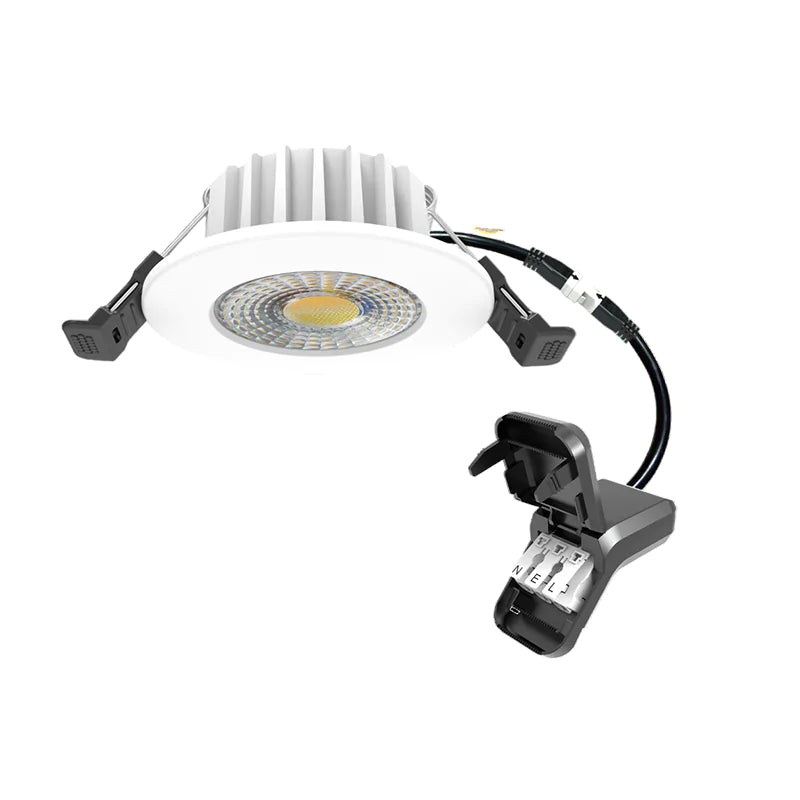 LED Inbouwspot Hugo | Dimbaar | IP65 | 6W | CCT Switch | Zaagmaat: Ø50-70 mm | Wit - Outledtl.nl
