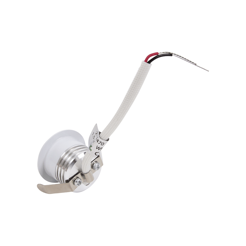 Mini Inbouwspots - 230V - 1,5W - Dimbaar - Mat Wit - Zonder trafo - Outledtl.nl