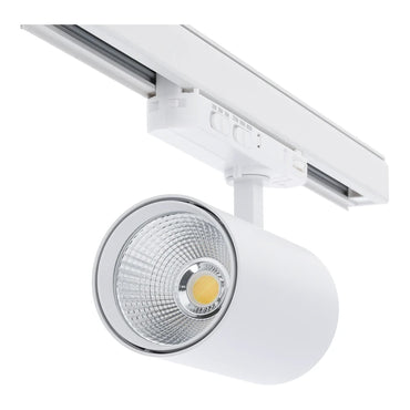 3-Fase spotjes | 10 | 20 | 30 watt | CCT en Wattage Switch – Dimbaar - Wit - Outledtl.nl