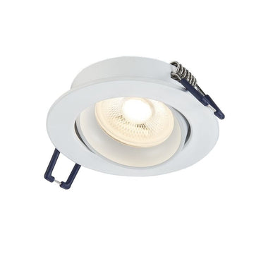 Platte Led spot - Aurora - Dimbaar - Mat wit - Luxe design - Outledtl.nl