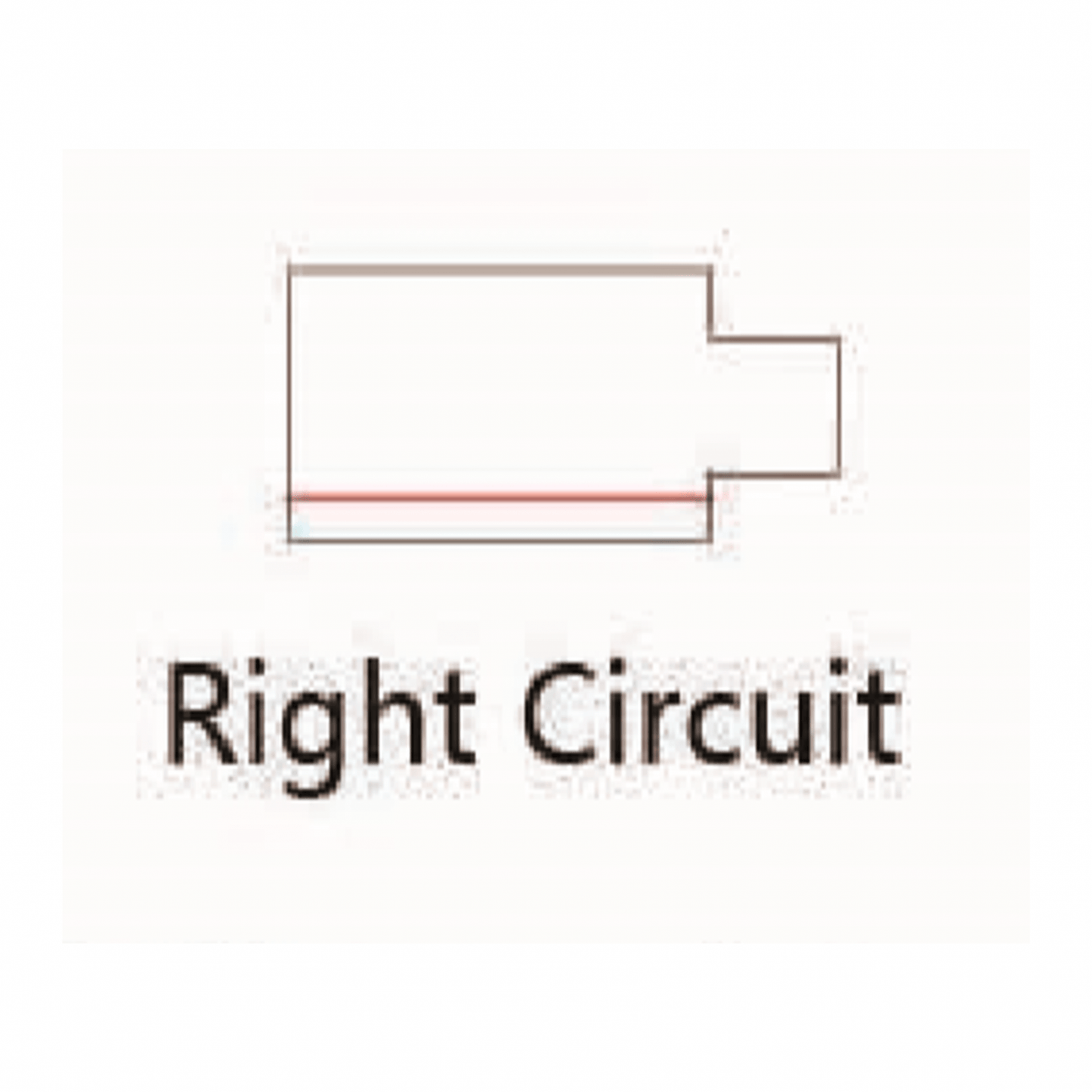POWER CONNECTOR WIT - RIGHT - Outledtl.nl