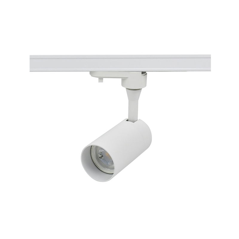 1-Fase Led Spot railsystemen  | Wit | Inclusief GU10 Fitting - Outledtl.nl 