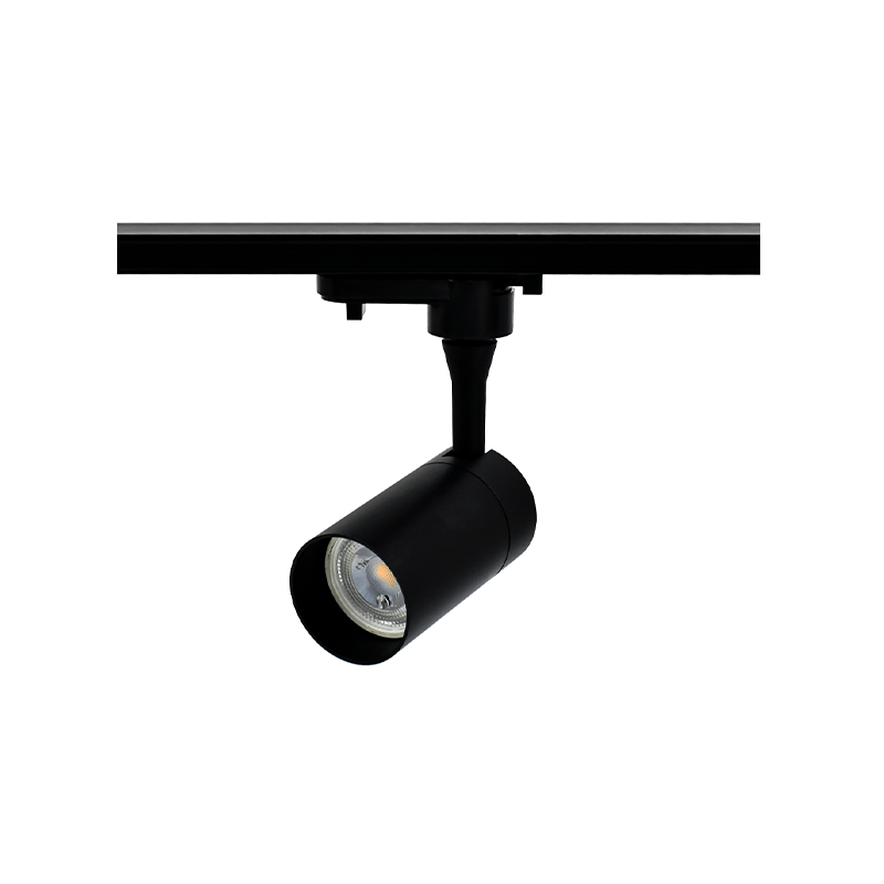1-Fase Led Spot railsystemen  | Zwart | Inclusief GU10 Fitting - Outledtl.nl 