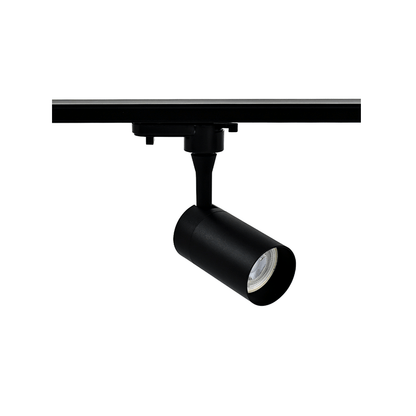 1-Fase Led Spot railsystemen  | Zwart | Inclusief GU10 Fitting - Outledtl.nl 