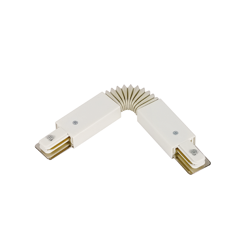 1-FASE RAIL - FLEXIBELE CONNECTOR  -  WIT - Outledtl.nl 