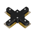 1-FASE RAIL X-VORM CONNECTOR  -  ZWART - Outledtl.nl 