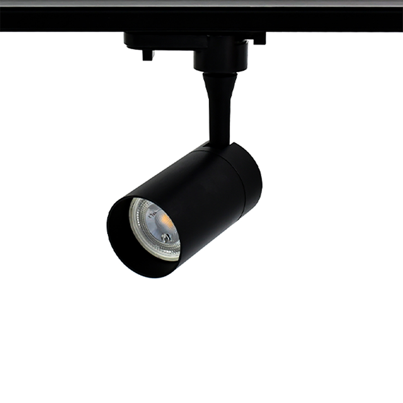 1-Fase Led Spot railsystemen  | Zwart | Inclusief GU10 Fitting - Outledtl.nl 