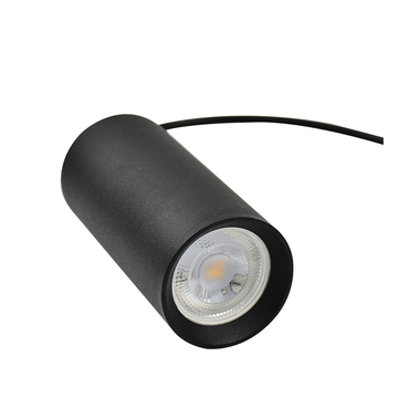 1-Fase Hanglamp  | Zwart | Inclusief GU10 Fitting - Outledtl.nl 