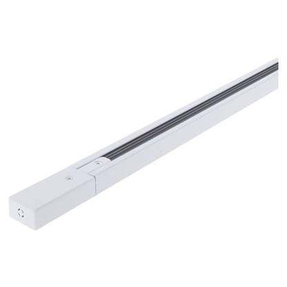 1-FASE RAIL 300CM - Wit - Railsystemen - Inclusief voedingsconnector en Eindkapjes - Outledtl.nl 