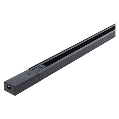 1-FASE RAIL 100CM - Zwart - Railsystemen - Inclusief voedingsconnector en Eindkapjes - Outledtl.nl 