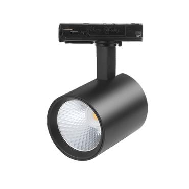 1-Fase Railspot | 10 watt |  Zwart | 3 jaar garantie | Railverlichting | Pando | CCT Switch | Dimbaar - Outledtl.nl 