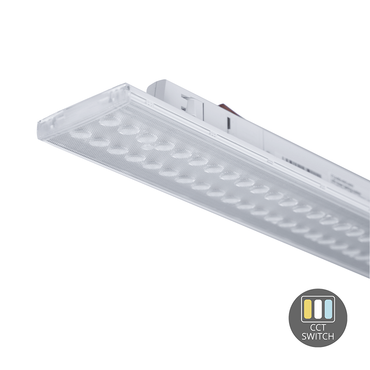 3-Fase Railsystemen Tarvos | 60 CM |  Wit | CCT & Wattage Switch Instelbaar - Outledtl.nl 