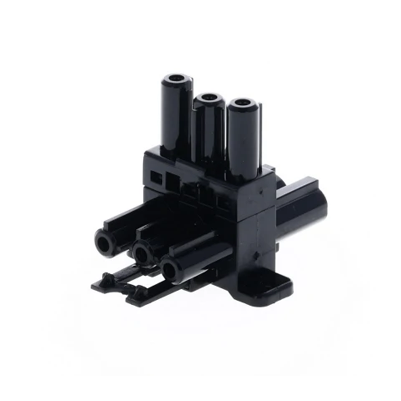 3-SWP splitter 2-voudig zwart