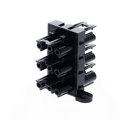 3-SWP splitter 5-voudig zwart