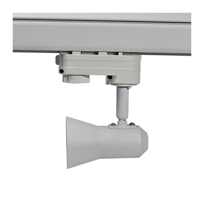 3-Fase Railverlichting | GU10 Fitting |  Wit | Voor GU10 Spots - Outledtl.nl 