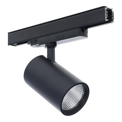 3-Fase Railspots | 10 | 20 | 30 watt | CCT en Wattage Switch - Dimbaar - Zwart - Outledtl.nl 