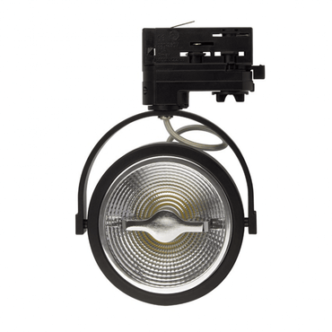 3-Fase Spotjes op rails zwart - 15W - 45°  -  CRI>92 - 2700K - Outledtl.nl 