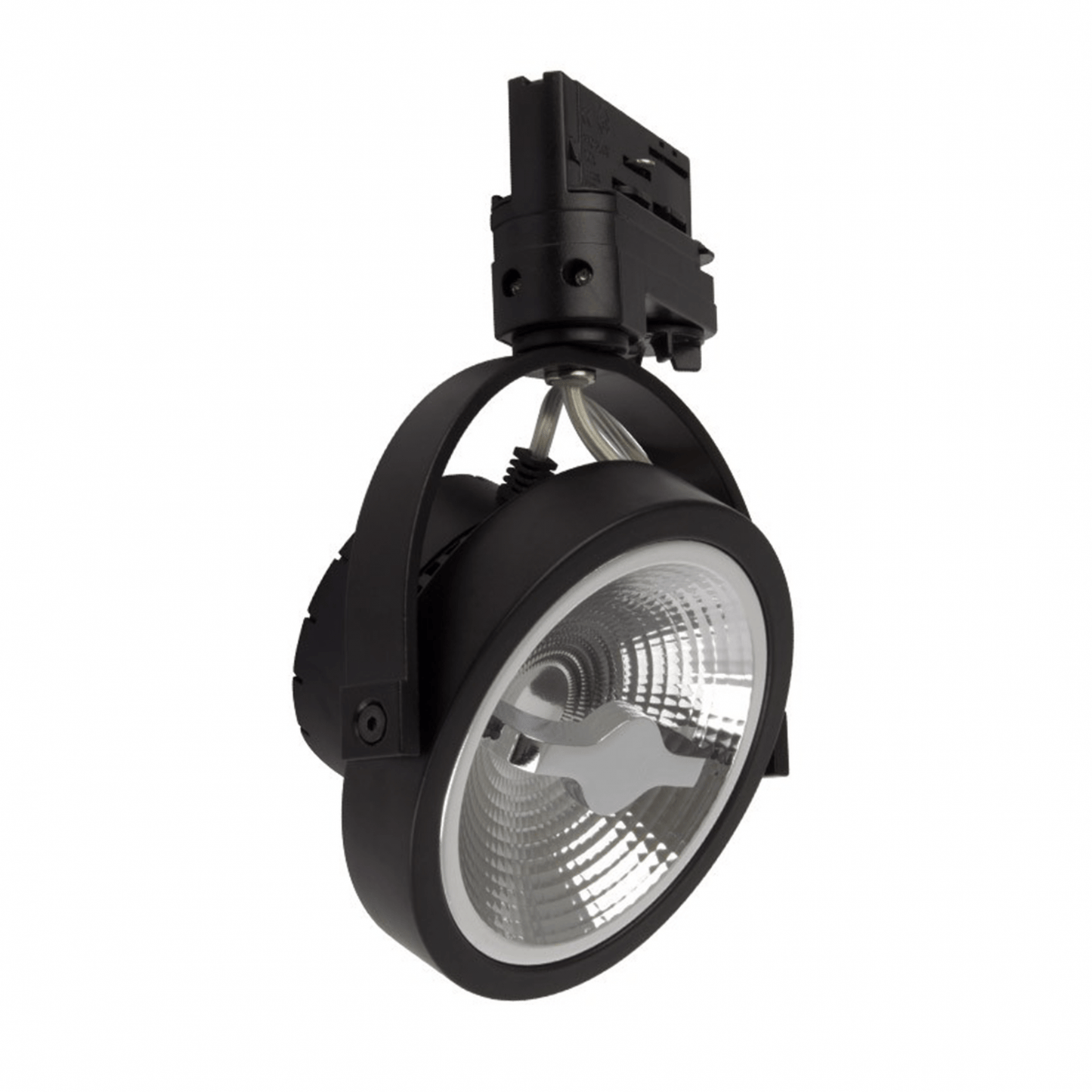 3-Fase Spotjes op rails zwart - 15W - 45°  -  CRI>92 - 2700K - Outledtl.nl 