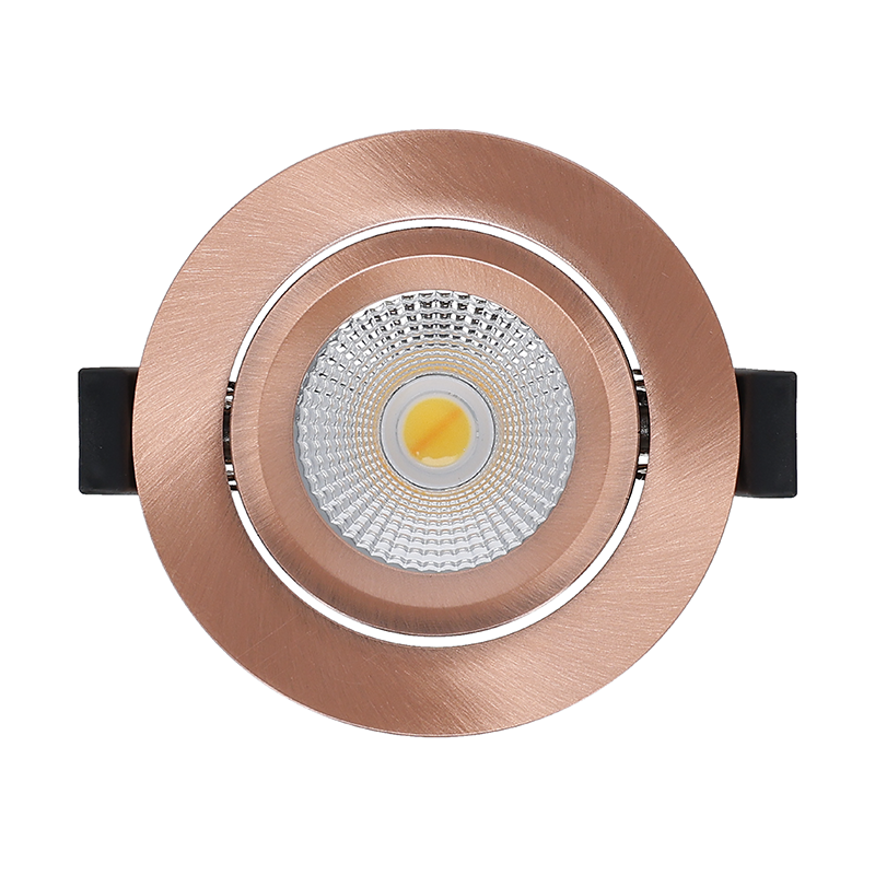 Inbouwspots Led -  Dannie - 5 watt - Dim to Warm - Hoge Kwaliteit - Koper - Outledtl.nl 