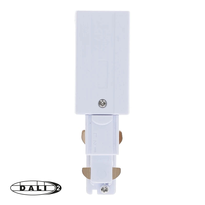 DALI 3-fase rail power connector links wit – afbeelding 2