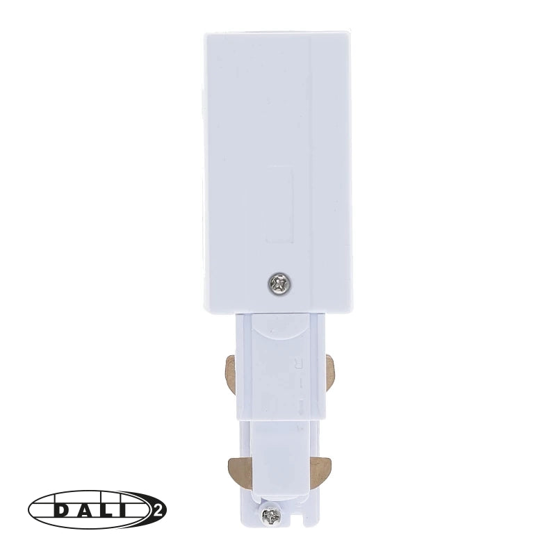 DALI 3-fase rail power connector rechts wit – afbeelding 2