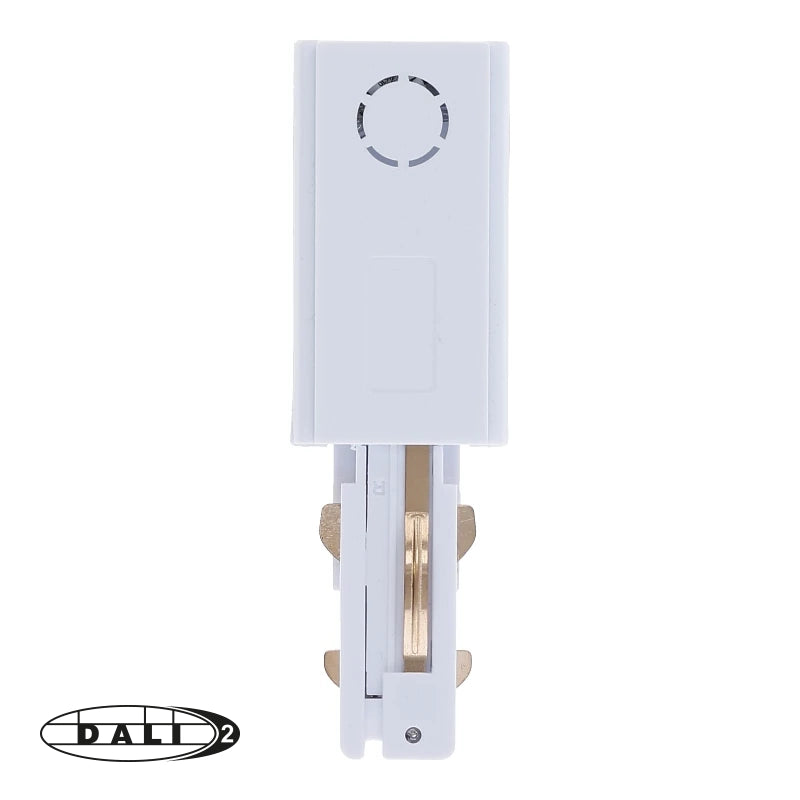 DALI 3-fase rail power connector rechts wit – afbeelding 3