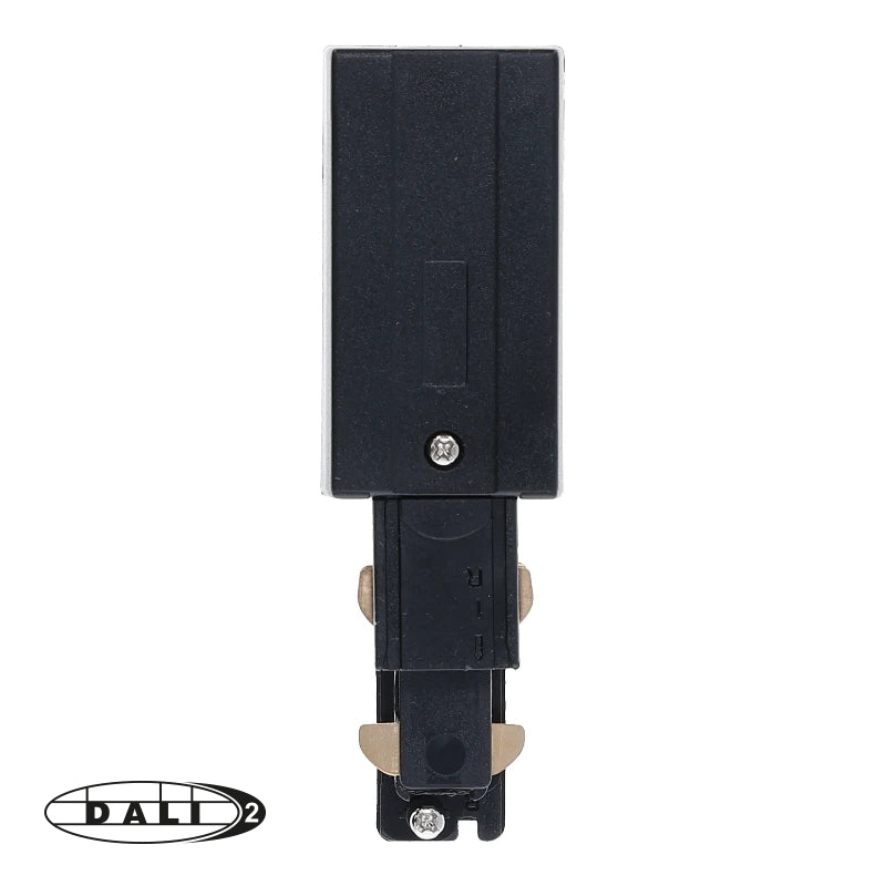 DALI 3-fase rail power connector rechts zwart – afbeelding 2