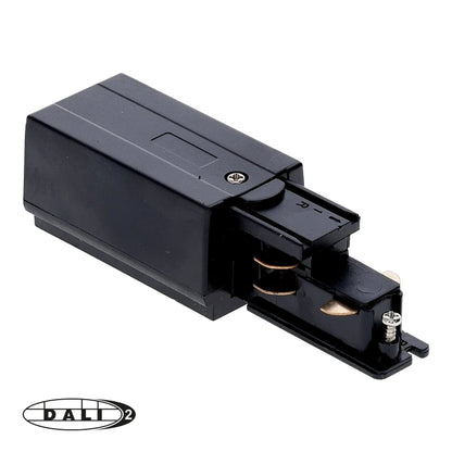 DALI 3-fase rail power connector rechts zwart – afbeelding 5