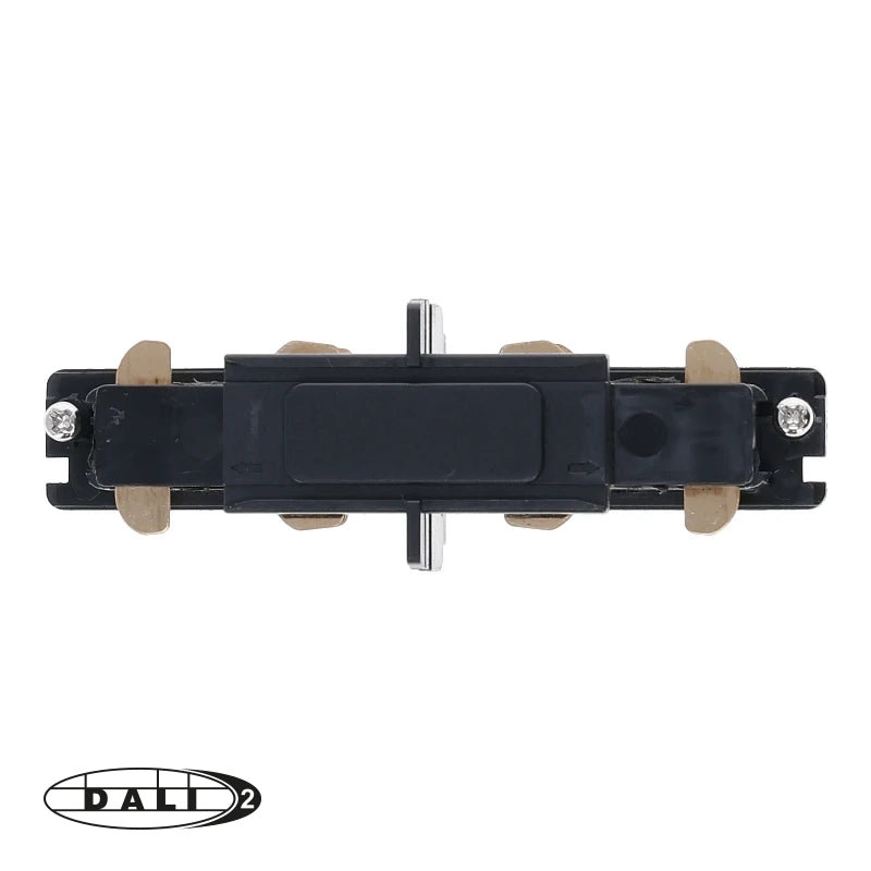 DALI 3-fase rail I-vorm connector zwart