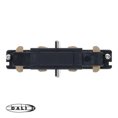 DALI 3-fase rail I-vorm connector zwart