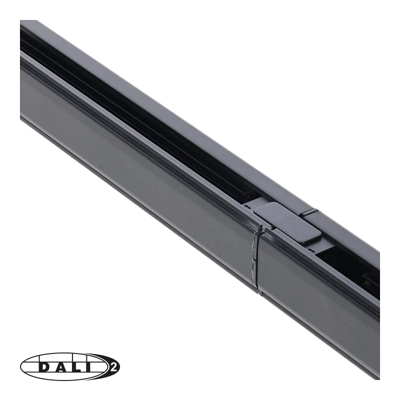 DALI 3-fase rail I-vorm connector zwart – afbeelding 6