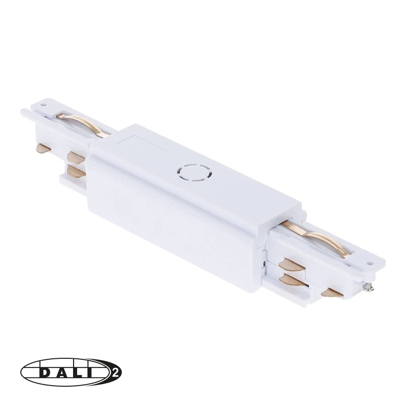 DALI 3-fase rail I-vorm connector wit – afbeelding 5