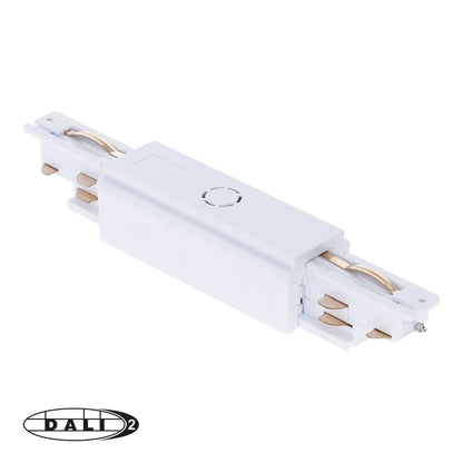 DALI 3-fase rail I-vorm connector wit – afbeelding 5