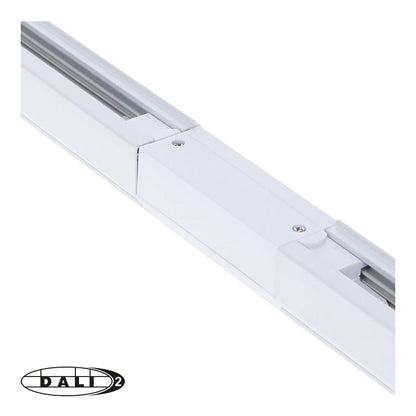 DALI 3-fase rail I-vorm connector wit – afbeelding 7