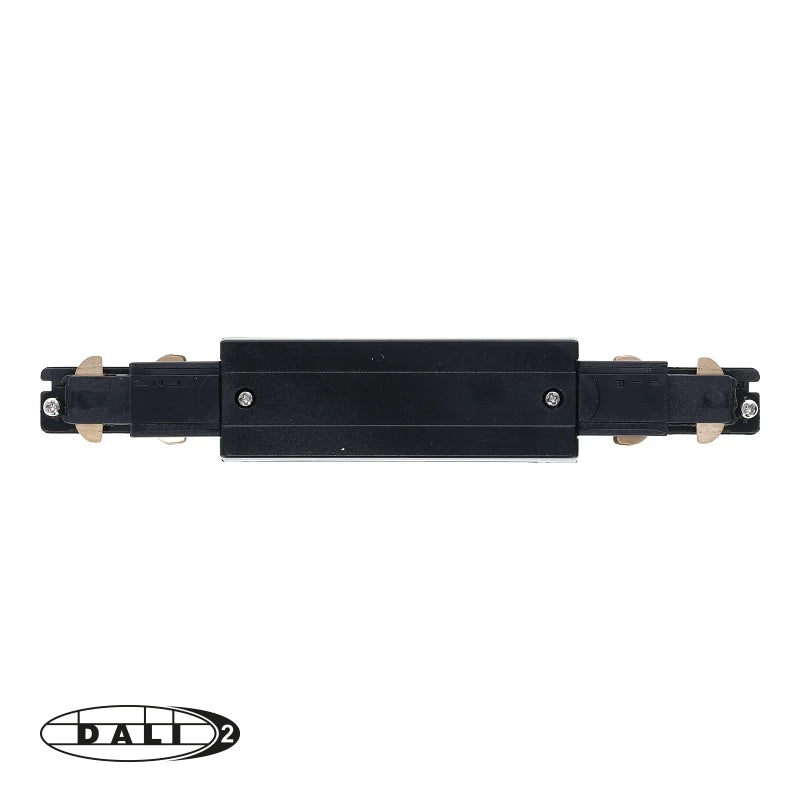 DALI 3-fase rail I-vorm connector zwart – afbeelding 2
