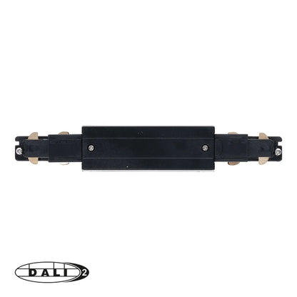 DALI 3-fase rail I-vorm connector zwart – afbeelding 2