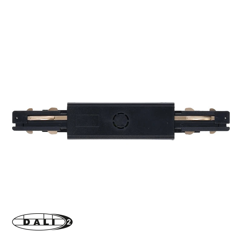 DALI 3-fase rail I-vorm connector zwart – afbeelding 3