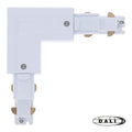 DALI 3-fase rail L-vorm connector outside wit – afbeelding 2