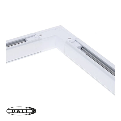 DALI 3-fase rail L-vorm connector outside wit – afbeelding 7