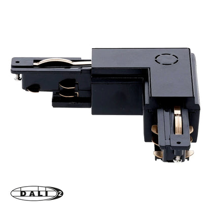 DALI 3-fase rail L-vorm connector outside zwart – afbeelding 4