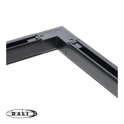 DALI 3-fase rail L-vorm connector outside zwart – afbeelding 7